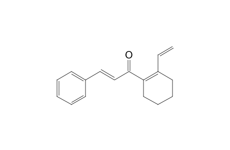 2-Propen-1-one, 1-(2-ethenyl-1-cyclohexen-1-yl)-3-phenyl-, (E)-