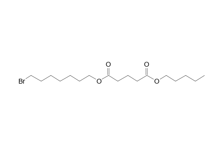 Glutaric acid, 7-bromoheptyl pentyl ester