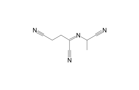 2-{[1-Cyanoethyl]imino}pentanedinitrile