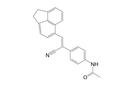 (Z)-N-(4-(1-cyano-2-(1,2-dihydroacenaphthylen-5-yl)vinyl)phenyl)acetamide
