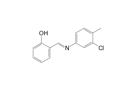o-[N-(3-chloro-p-tolyl)formimidoyl]phenol