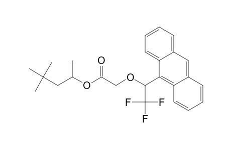 4,4-Dimethylpent-2-yl .alpha.-[1-(9-anthryl)-2,2,2-trifluoroethoxy]acetate