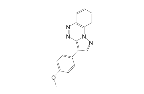 3-(4-METHOXYPHENYL)PYRAZOLO[5,1-c][1,2,4]BENZOTRIAZINE