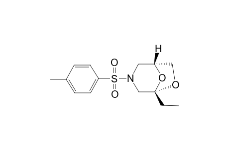 5-Ethyl-3-(toluene-4-sulfonyl)-6,8-dioxa-3-aza-bicyclo[3.2.1]octane
