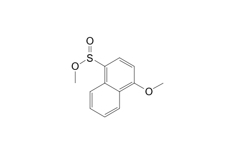 1-Naphthalenesulfinic acid, 4-methoxy-, methyl ester