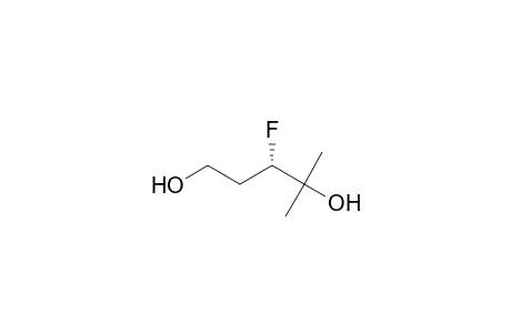 (3S)-3-fluoranyl-4-methyl-pentane-1,4-diol