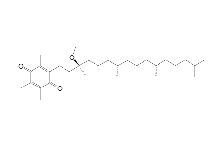 ALPHA-TOCOPHEROL-QUINONE-METHYLETHER;2,3,5-TRIMETHYL-6-(3'-O-METHYL)-PHYTYL-1,4-BENZOQUINONE