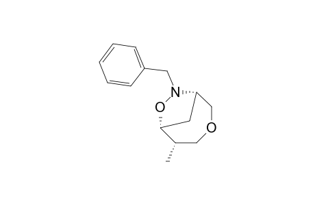 (1S,5S,6R)-5-methyl-8-(phenylmethyl)-3,7-dioxa-8-azabicyclo[4.2.1]nonane