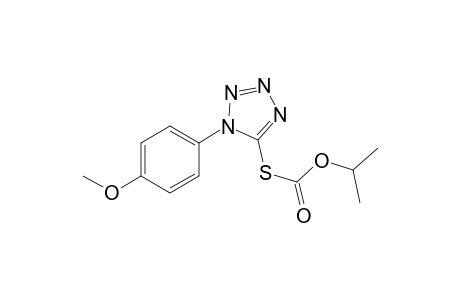 Carbonothioic acid, S-[1-(4-methoxyphenyl)-1H-tetrazol-5-yl]O-(1-methylethyl) ester