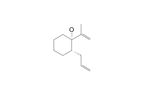 (1S,2S)-1-prop-1-en-2-yl-2-prop-2-enylcyclohexan-1-ol