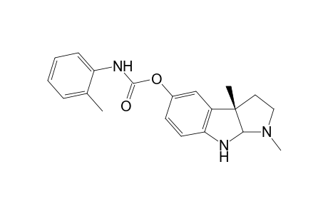 (-)-(3aS)-1,3a-Dimethyl-1,2,3,3a,8,8a-hexahydropyrrolo[2,3-b]indol-5-yl N-2'-Methylphenylcarbamate
