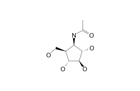 N-[(1R,2S,3S,4R,5R)-2,3,4-trihydroxy-5-methylol-cyclopentyl]acetamide