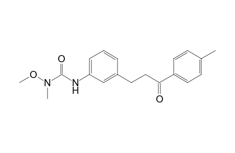 Urea, N-methoxy-N-methyl-N'-[3-[3-(4-methylphenyl)-3-oxopropyl]phenyl]-