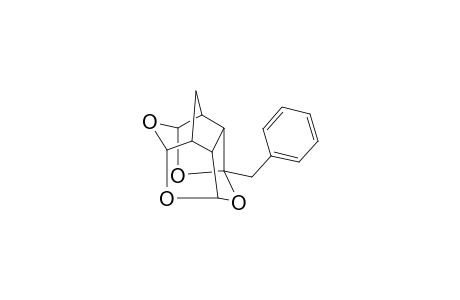 1-Benzyl-2,4,6,13-tetraoxapentacyclo[5.5.1.0(3,11).0(8,12)]tridecane