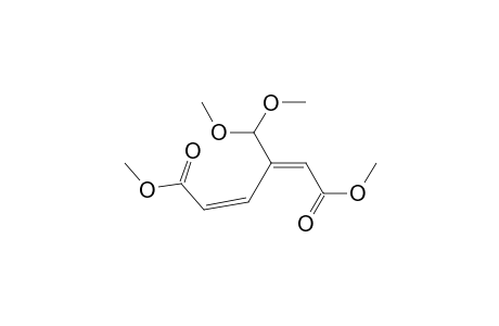 Dimethyl (2E,4Z)-3-(dimethoxymethyl)-2,4-hexadienedioate