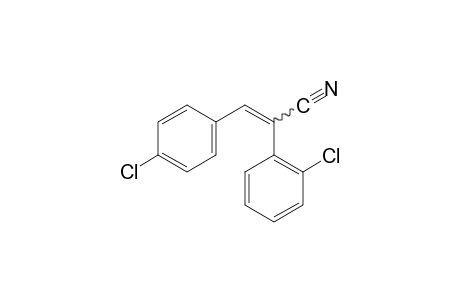 2-(o-chlorophenyl)-3-(p-chlorophenyl)acrylonitrile