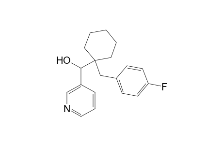 3-Pyridinemethanol, alpha-[1-[(4-fluorophenyl)methyl]cyclohexyl]-