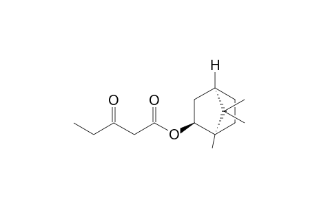 (1R,2S,4R)-1,7,7-Trimethylbicyclo[2.2.1]hept-2-yl 3-oxopentanoate