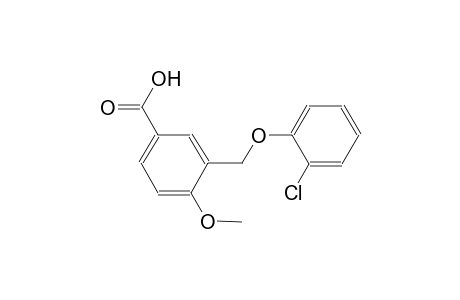3-[(2-chlorophenoxy)methyl]-4-methoxybenzoic acid