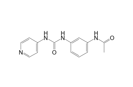Acetamide, N-[3-[3-(4-pyridinyl)ureido]phenyl]-