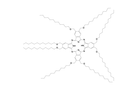 2,3,9,10,16,17,23,24-octakis[(dodecyloxy)methyl]phthalocyanine