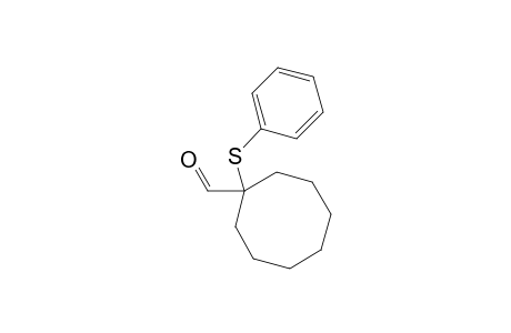 Cyclooctanecarboxaldehyde, 1-(phenylthio)-