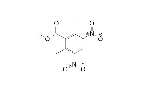Benzoic acid, 2,6-dimethyl-3,5-dinitro-, methyl ester