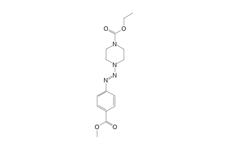 ETHYL-4-[E-2-(4-METHYLOXYCARBONYLPHENYL)-1-DIAZENYL]-1-PIPERAZINE-CARBOXYLATE