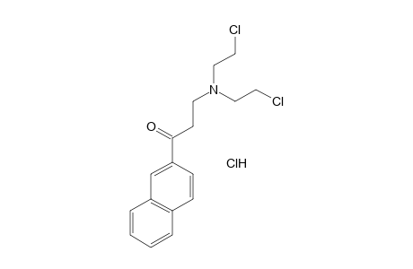 3-[BIS(2-CHLOROETHYL)AMINO]-2'-PROPIONAPHTHONE, HYDROCHLORIDE