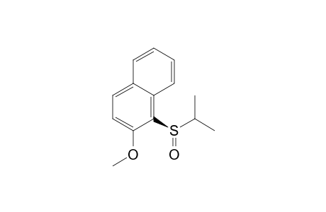 (R)-isopropyl 2-methoxy-1-naphthyl sulfoxide