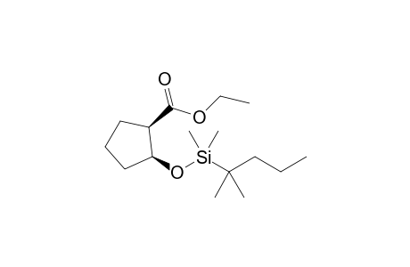 Ethyl (1R,2S)-(+)-2-[(thexyldimethylsilyl)oxy]-1-cyclopentanecarboxylate