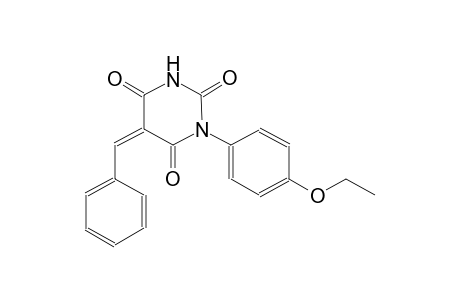 2,4,6(1H,3H,5H)-pyrimidinetrione, 1-(4-ethoxyphenyl)-5-(phenylmethylene)-, (5Z)-