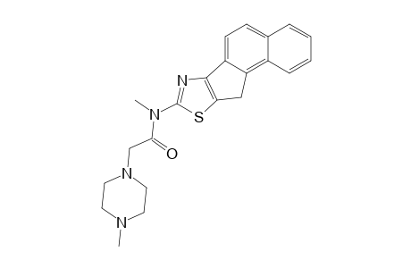 2-[N-(4-METHYL-PIPERAZIN-1-YL-ACETYL)-METHYL-AMINO-10H-THIAZOLO-,4-B]-BENZ-[E]-INDENE