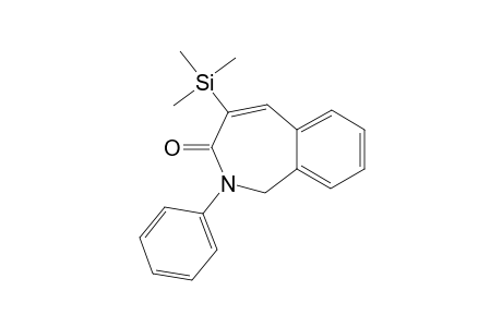 2-PHENYL-4-TRIMETHYLSILYL-1,2-DIHYDRO-3H-2-BENZAZEPINONE