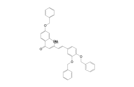 1-[4'-(Benzyloxy)-2'-hydroxyphenyl]-3-hydroxy-5-(3",4"-di<benzyloxy>phenyl)-2,4-pentadien-1-one