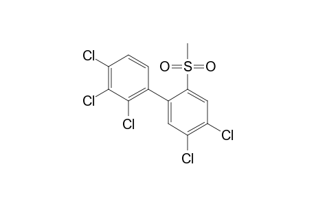 6'-(Methylsulfonyl)-2,3,3',4,4'-pentachlorobiphenyl