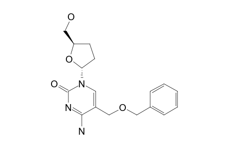 1-(2,3-DIDEOXY-ALPHA-D-GLYCERO-PENTOFURANOSYL)-5-BENZYLOXYMETHYLCYTOSINE