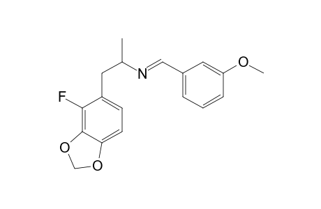 N-(1-(4-Fluoro-2H-1,3-benzodioxol-5-yl)propan-2-yl)-1-(3-methoxyphenyl)methanimine