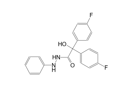 2,2-bis(4-fluorophenyl)-2-hydroxy-N'-phenylacetohydrazide