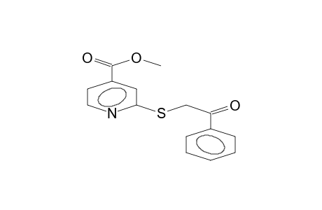 methyl 2-acetophenylthiopyridine-4-carboxylate
