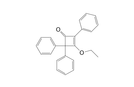 2-Cyclobuten-1-one, 3-ethoxy-2,4,4-triphenyl-