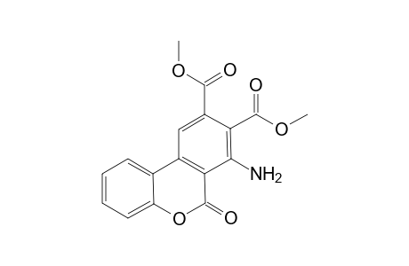 Dimethyl 7-amino-6-oxo-6H-benzo[c]-2H-chromen-8,9-dicarboxylate