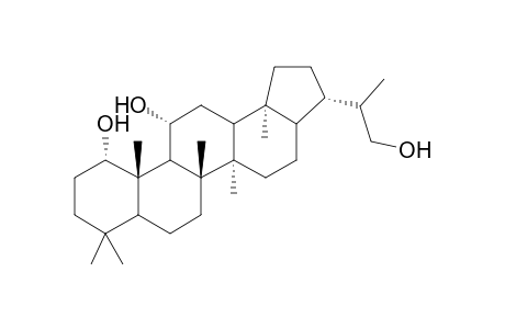 1.alpha.,11.alpha.,30-Trihydroxyhopane