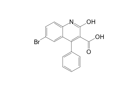 6-Bromo-2-hydroxy-4-phenyl-quinoline-3-carboxylic acid