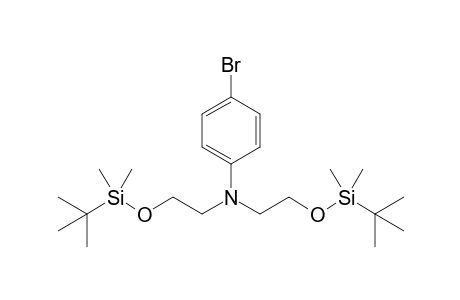 (4-bromophenyl)-bis[2-[tert-butyl(dimethyl)silyl]oxyethyl]amine