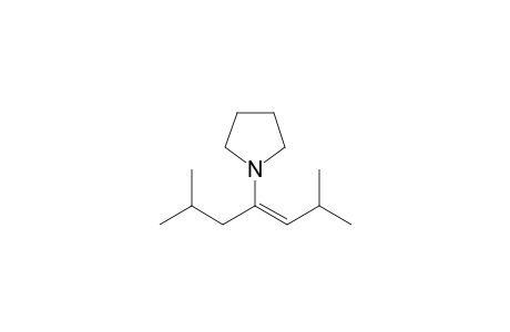 4-(1-Pyrrolidinyl)-2,6-dimethyl-3-heptene