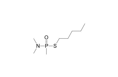 S-pentyl N,N,P-trimethylphosphonamidothioate