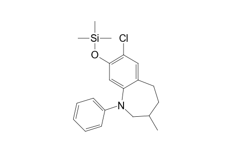 7-Chloro-8-(trimethylsilyloxy)-3-methyl-1-phenyl-2,3,4,5-tetrahydro-11H-e-benzazepine