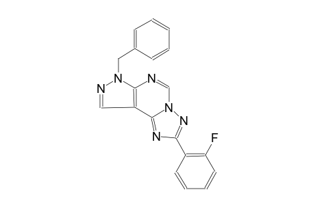 7-benzyl-2-(2-fluorophenyl)-7H-pyrazolo[4,3-e][1,2,4]triazolo[1,5-c]pyrimidine