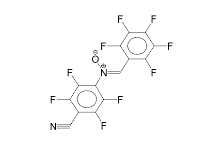 C-PENTAFLUOROPHENYL-N-(4-CYANOTETRAFLUOROPHENYL)NITRONE